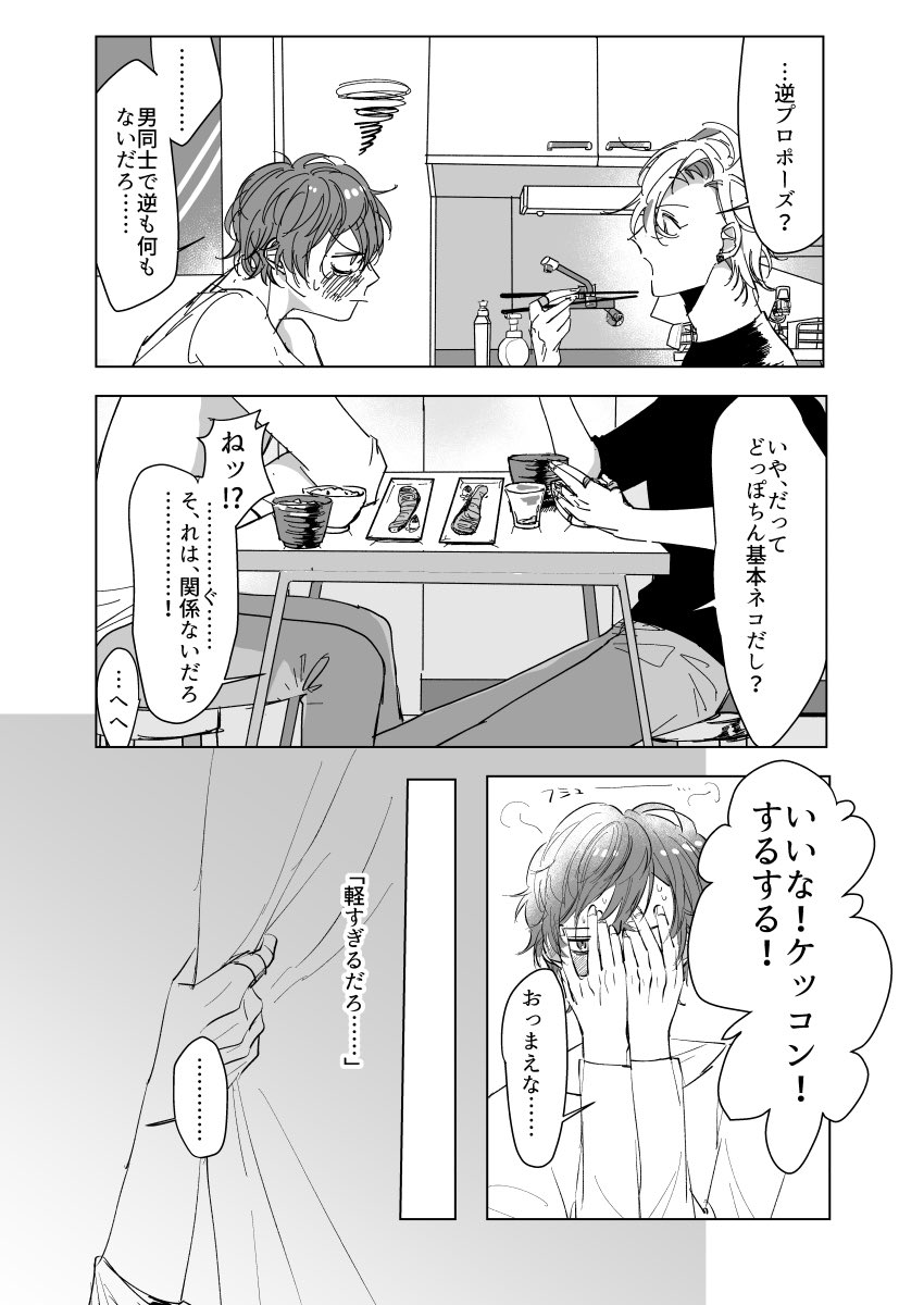 ?と?が友達のまま結婚する話(2/6) 