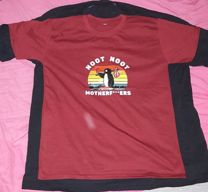 GeneralTaggart's tweet image. Great #wish purchases :D 

I ordered 2* XXXXXL sized t-shirts via Wish.com and here is what I get. Red t-shirt is what I get and black under it is 4XL reference t-shirt. At least t-shirt's that I get was OK in quality but size is shrink in mail :D

#wrongsize