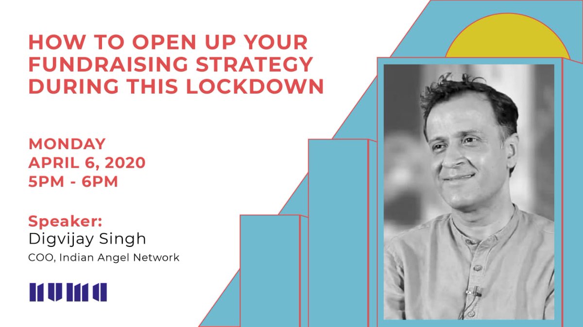 link_innovate's tweet photo. Join us for a session with Mr. Digvijay Singh, COO - Indian Angel Network on 6th April 2020, From 5.00 PM to 6 PM.

Register Here: https://t.co/JKtxnuPx8R

#startups #innovation #fundraising #fundraising #venturecapital #vcs #covid19 https://t.co/6slfH1gxLn