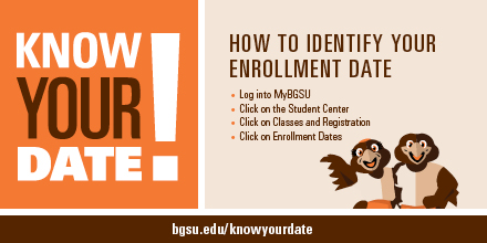bgsu's tweet photo. ❗Students! Fall 2020 registration begins April 6 for graduate students. See the entire schedule at https://t.co/EARqEhv0TR
#bgsu #knowyourdate https://t.co/nUe4erZHTq