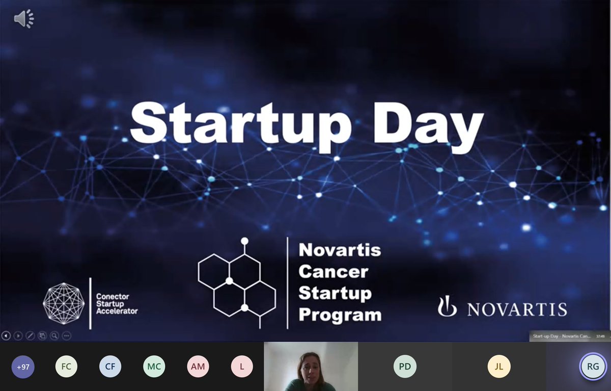 ConectorSpain's tweet photo. ¡Ya estamos listos!👏
🚀 Hoy en @ConectorSpain celebramos el #StartupDayVirtual de la 1a edición de #NovartisCancerStartupProgram junto con @NovartisSpain
🗣️ Las 6 #startups finalistas orientadas al cuidado del cáncer presentarán su proyecto.
¡Mucha suerte a todos!☘️ https://t.co/PHBNlWxO3D