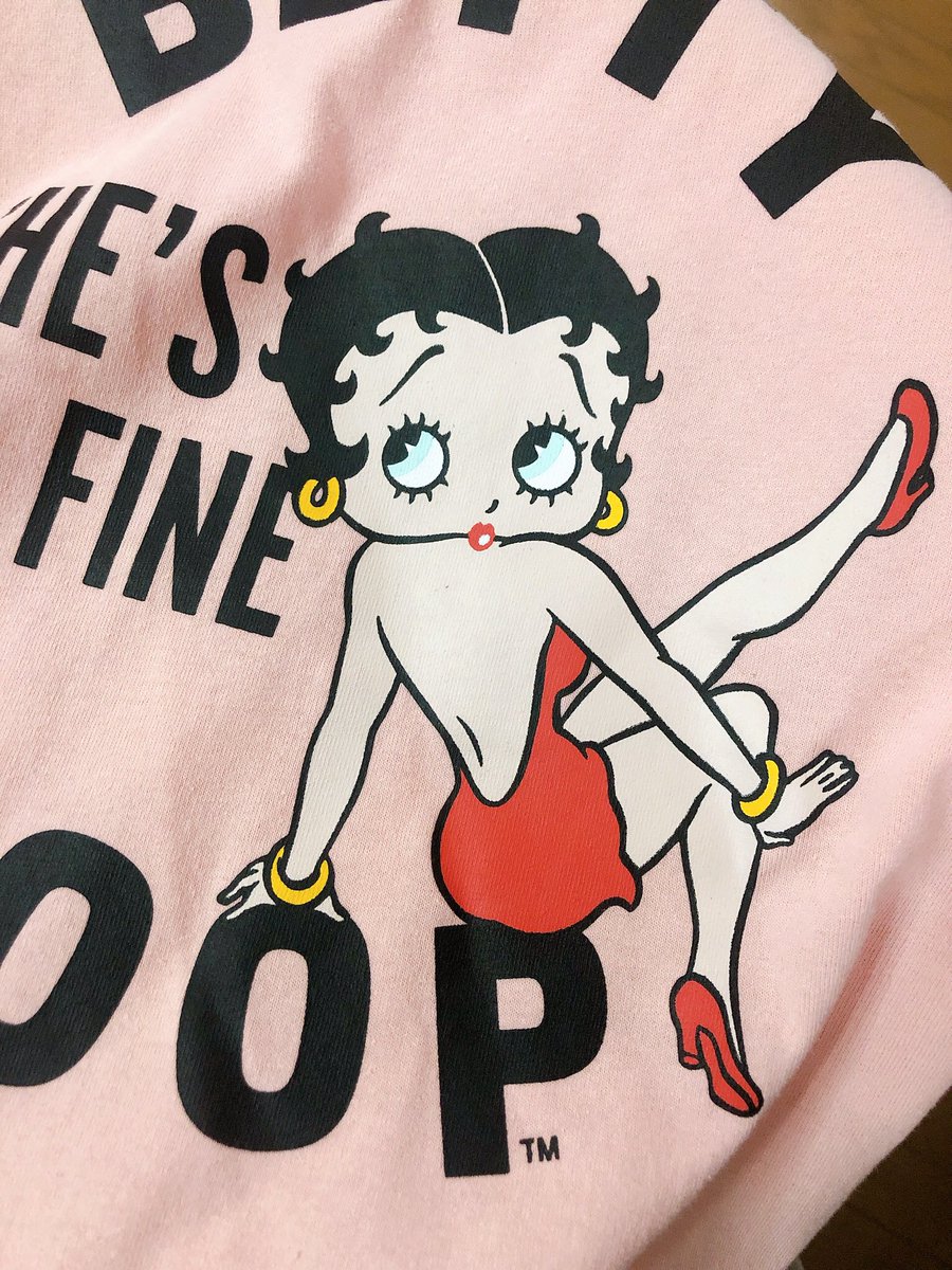 ベティちゃんのコラボt買っちゃった 紫にするか迷ったけど着るならピンク お どり のイラスト