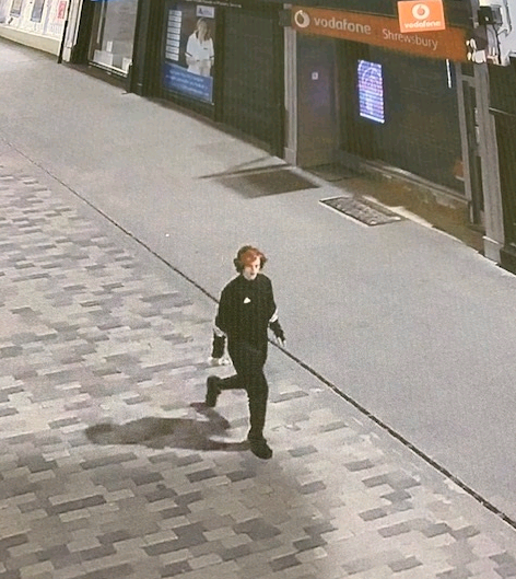 WMerciaPolice's tweet photo. Can you help us identify this man? We're keen to speak to him after graffiti was sprayed at various locations in #Shrewsbury. If you can help us let us know https://t.co/dYq3EFrnJz https://t.co/667EbaJPq1