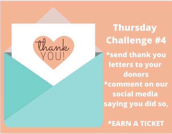 SIUEutd's tweet photo. Challenge #4! It’s always important to thank our donors, a simple text can go a long way! https://t.co/vorUx2skR6