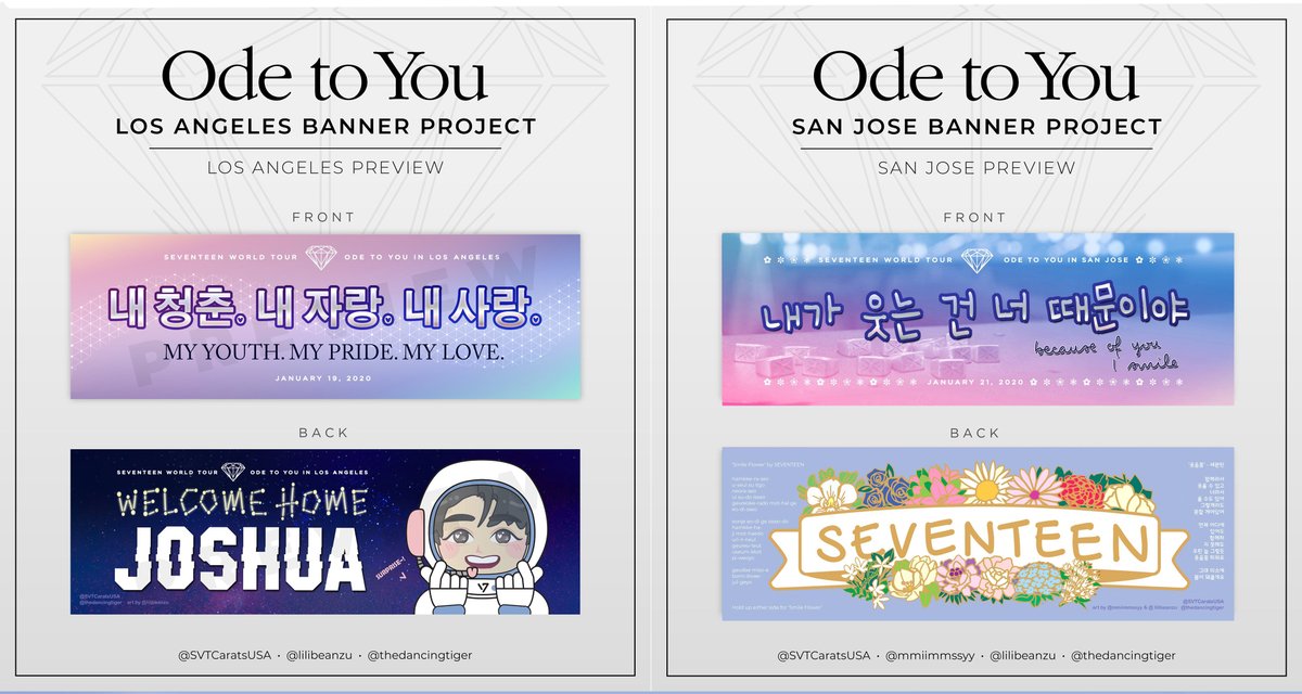OdeToYouUSA's tweet photo. [BANNERS] #OdeToYouInNA California Stop banners are up!

https://t.co/FUp7LdkUGA 

- You can select Google Pay to access PayPal options
- Please note shipping will be processed on a weekly basis

#SEVENTEEN @pledis_17 #OTYinLA #OTYinSJ https://t.co/kklQrbFvZf