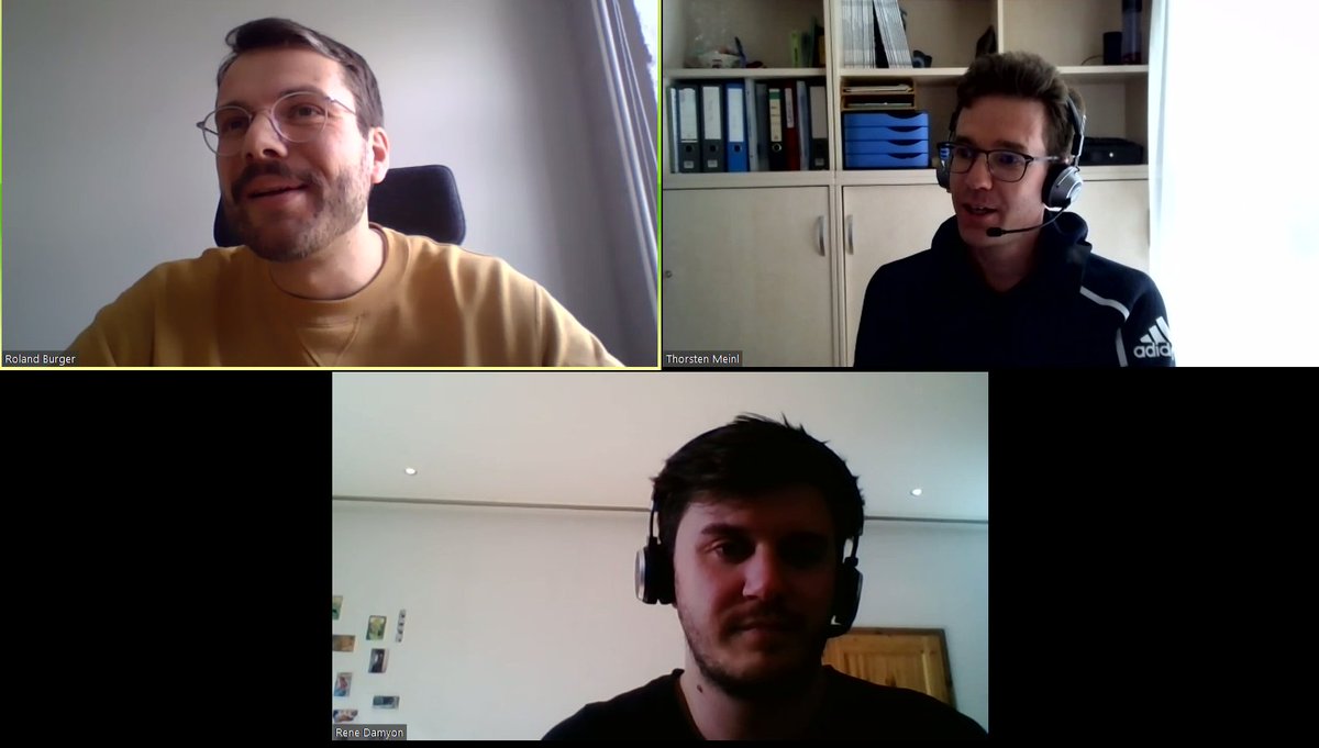 knime's tweet photo. Workflow Doctors Roland, Rene and Thorsten are now live to answer your questions on #KNIME #Server! Join us at https://t.co/EMkMIeJScm

#KNIMESummit2020 #LivefromBerlin #LivefromZurich https://t.co/pYPVRqyKNO