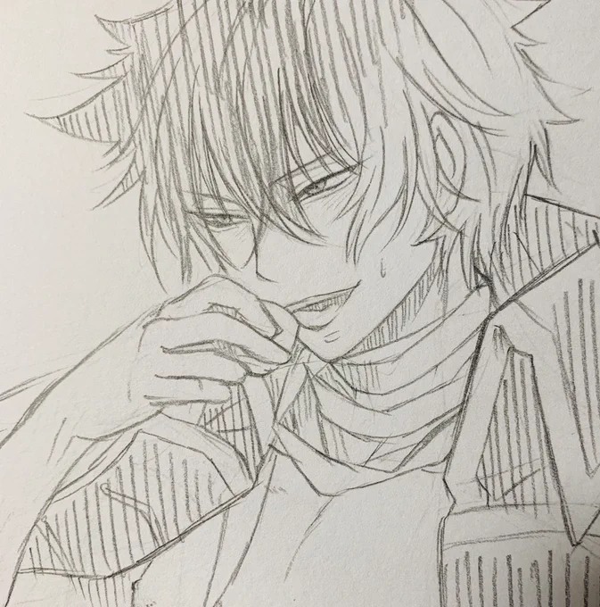 ぜんら彼コートひぜん(むつひぜ)

前に描いたのも似たような感じでしたね…弊のひぜは飲みながらぜんらでむつのコートを羽織って挑発しがち
あと脚もひろげがち

https://t.co/2dsmvAwHhS 