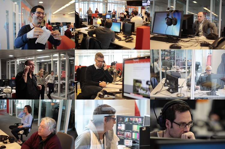 Saluons nos corps de métiers qui, au cœur de cette crise, assurent au quotidien ces missions d’information et de proximité qui sont les nôtres, depuis chez eux, sur le terrain ou à RTL House! 

Merci à eux !