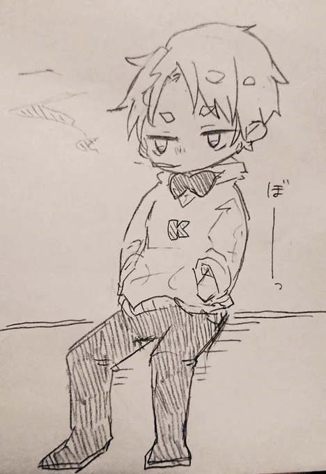 ぼーっとする金?さん 