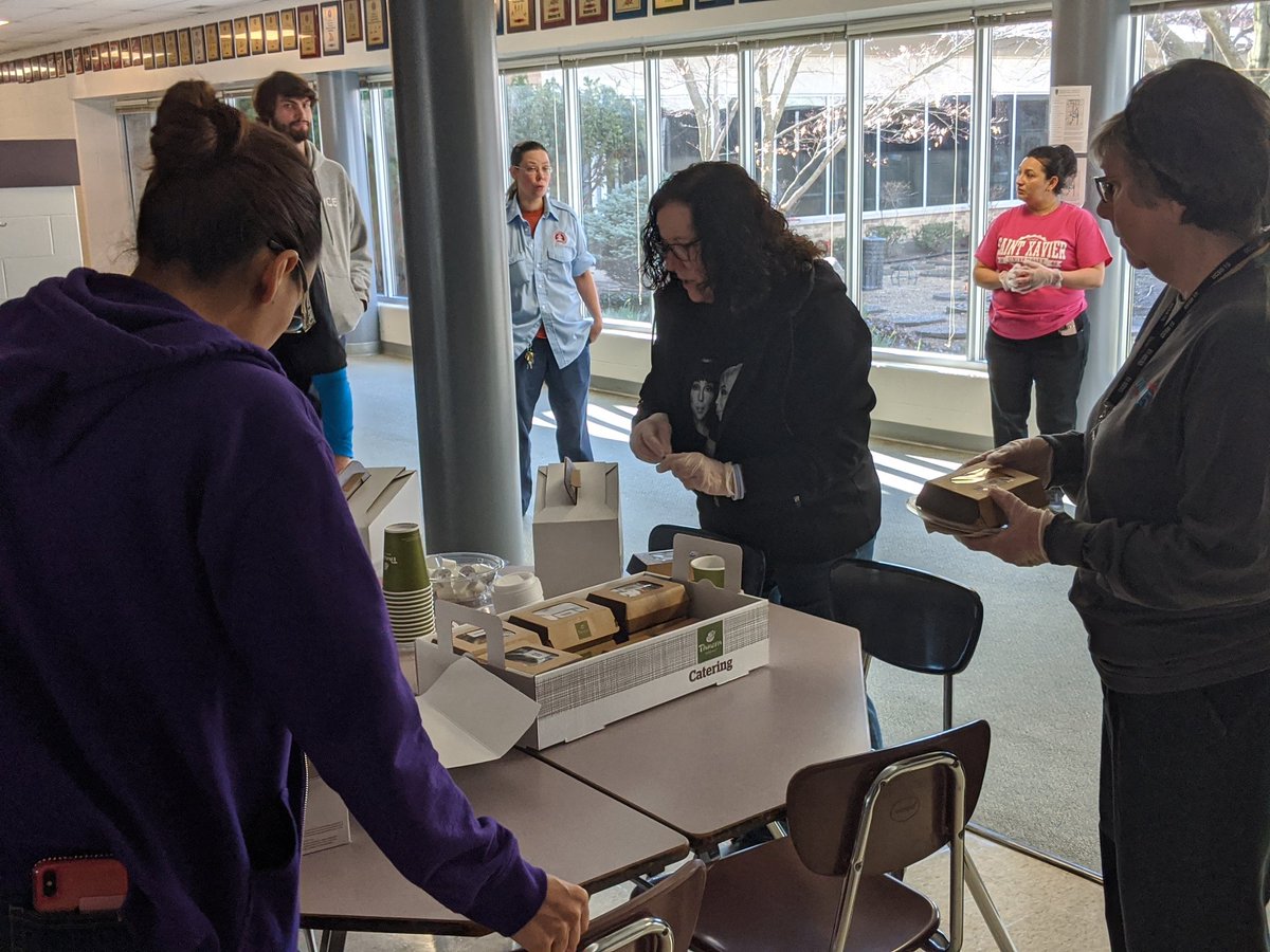 WinstonCampus's tweet photo. When we highlight what makes @winstoncampus great, we always talk about how our staff is a family.

This morning, our certified staff catered breakfast for the Custodial and Nutrition Services staff who continue coming in daily feel ❤️!

#winspired #WeAreWarriors #ProudToBe15 https://t.co/BWaheyr2zW