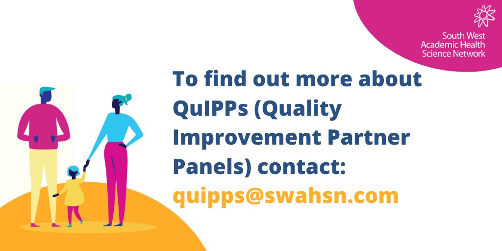 HealthInSW's tweet photo. During this time, we mustn’t forget the importance of a #patient or #public voice. 🗣️📣 #QuIPPs are #QualityImprovement trained members of the public who provide useful insight to your project – and all via Zoom! Book your session or find out more here: https://t.co/BI9mDuYYfD https://t.co/UYgoKLv8Fz
