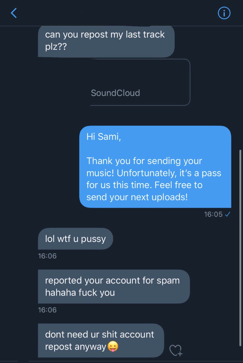 repostsedm's tweet photo. 😡 The kind of person behind the suspension of our account… (We hid the username and profile picture regarding legal considerations.)

Please @SCsupport can you help unlock https://t.co/5mMYHyA8Yy 😐 (Already filled a ticket) https://t.co/hbCVkZl6Z1