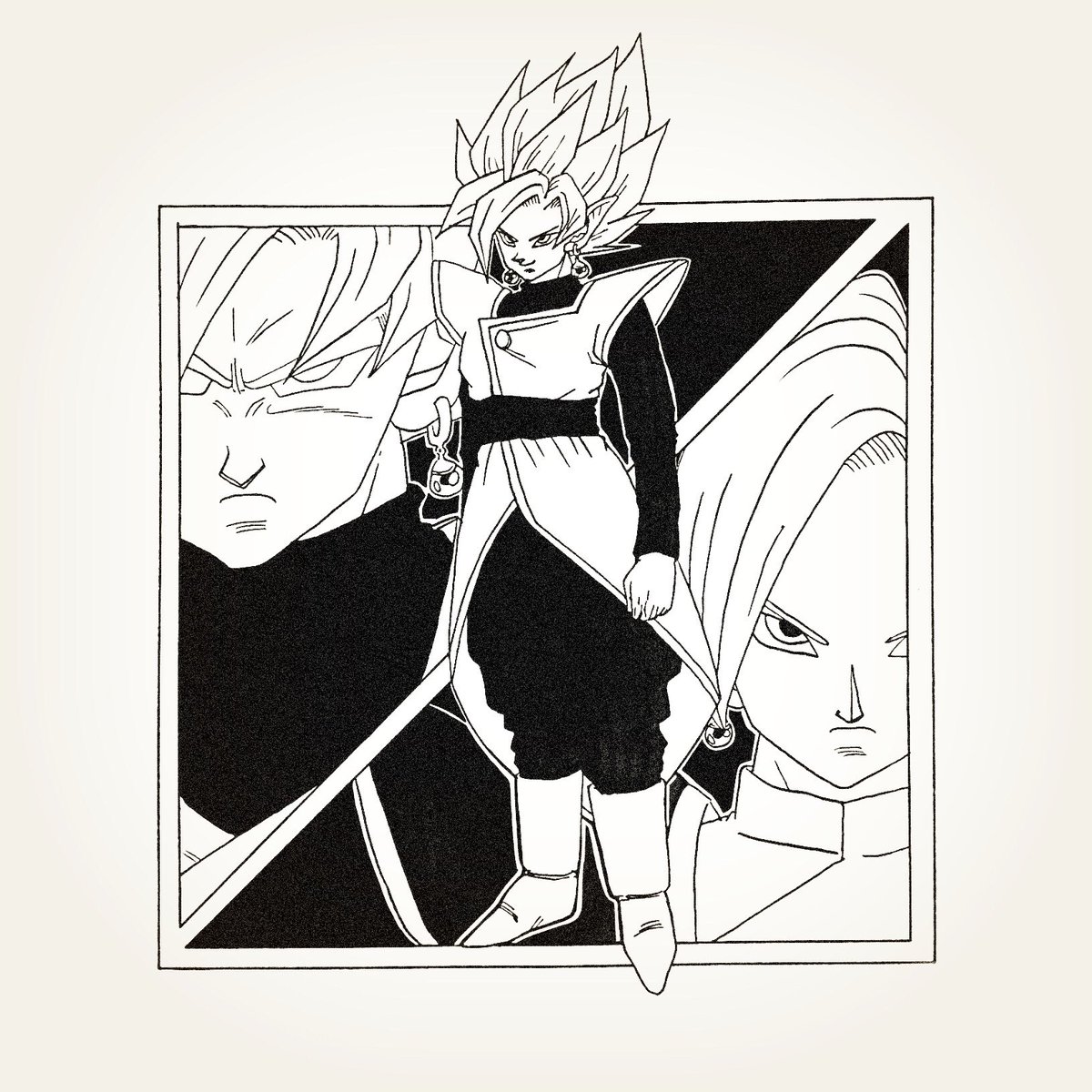 るりた 一時ログアウト على تويتر 形勢逆転 久々の扉絵風 Dragonball ドラゴンボール