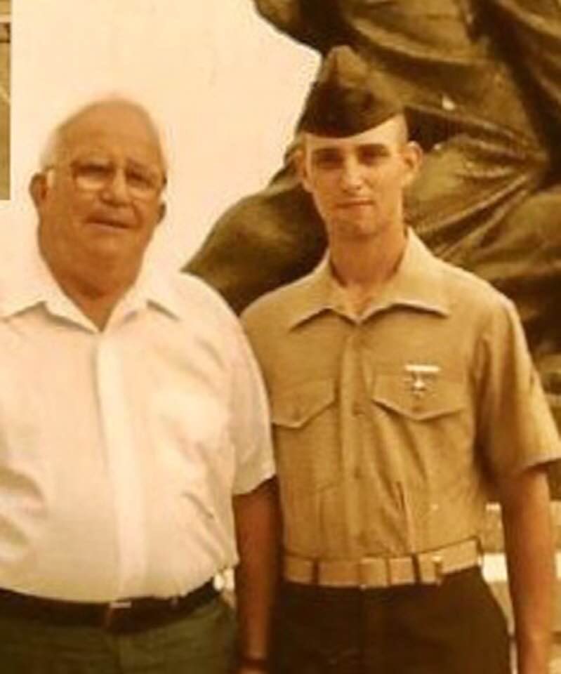 1) T-Sgt Martin “Bart” NeeUS 8th Army, WW2 1945-47Former Commander Fitzy VFW Post2) CPL Coley NeeUSMC 2nd FSSG, Gulf War 1987-91. Member of DAV Chapter 3(Pictured w/ T-Sgt Nee) #SouthieVeterans