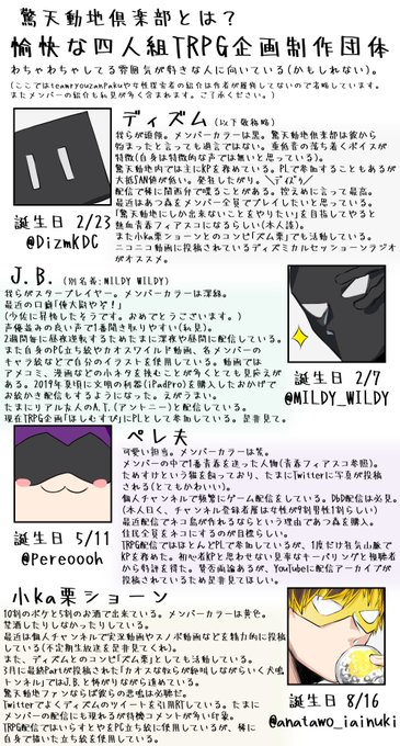 ゆらキラフさん がハッシュタグ 驚天動地倶楽部 をつけたツイート一覧 1 Whotwi グラフィカルtwitter分析