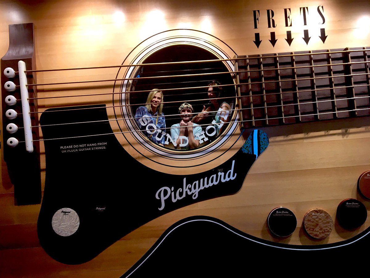 MichEllisPro's tweet photo. #ThrowbackThursday to that time when we were inside a guitar #InternationGuitarMonth #CelebrateEveryDay #CoronavirusPandemic https://t.co/2kTa1x8h4P