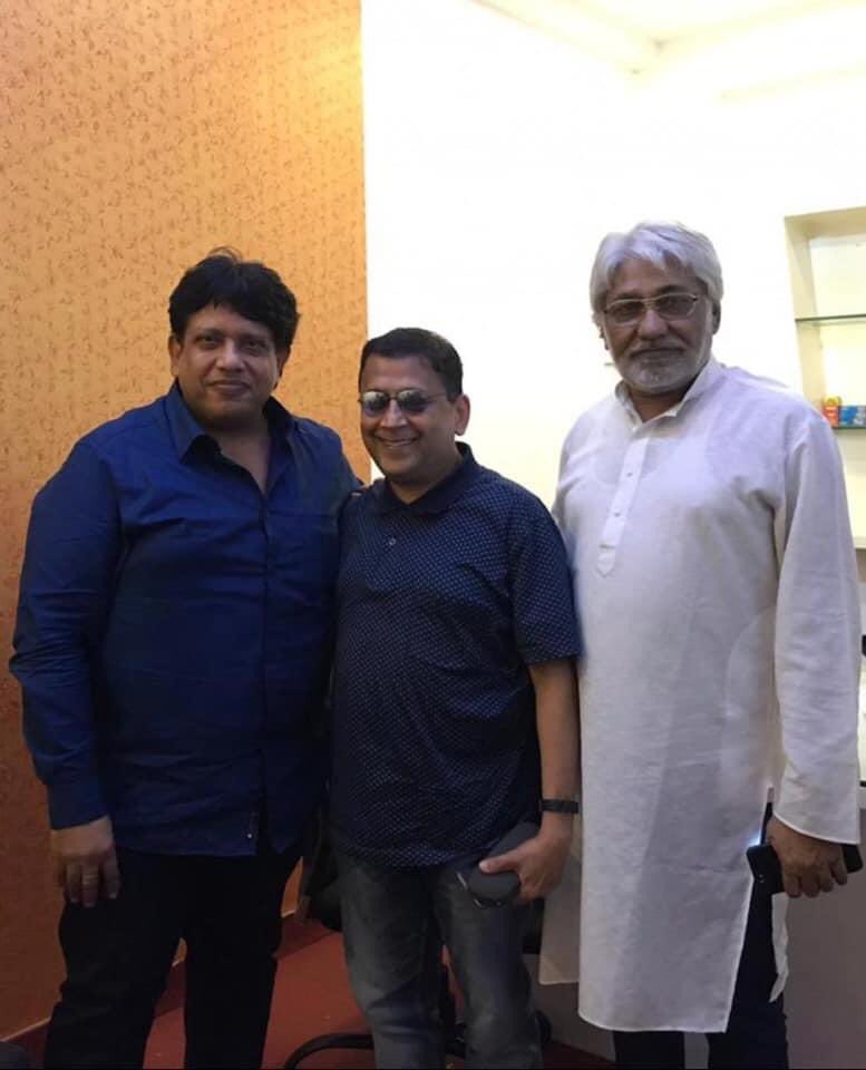 SarojEPL's tweet photo. Music strikes back ..relaunching old melodious music with legend Anand Milind at Empire Audio World Bombay .. https://t.co/drMpNPmjpD