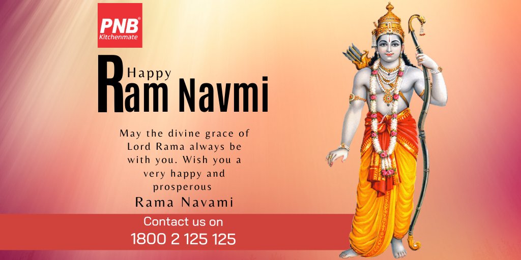 PNBKitchenmate's tweet photo. May this auspicious occasion of Ram Navami brings with it a lot of Positivism, Peace and Harmony in your life. Happy Ram Navami.
#PNBKitchenmate #Cookware #HealthFriendly #Kitchenware #KitchenUtensils #KitchenTools #KitchenAppliances #FoodOfTheDay #RamNavmi #navmi2020 #Navratri https://t.co/gY6dW76FRq