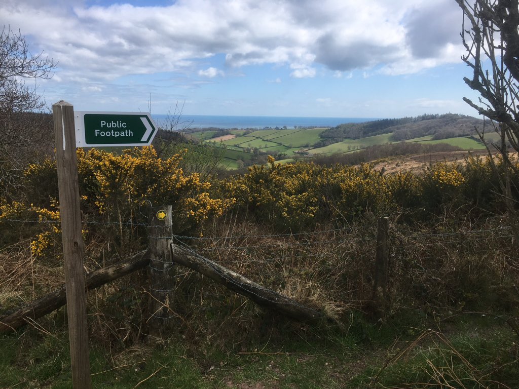 Barbaraswalking's tweet photo. @DevonRamblers @RamblersGB Checking all paths in my local parish #walklocal and doing a #socialdistance dance to move to my 2 metres away when I meet others...(sorry no pictures/video of that!) https://t.co/GFMoErENBN