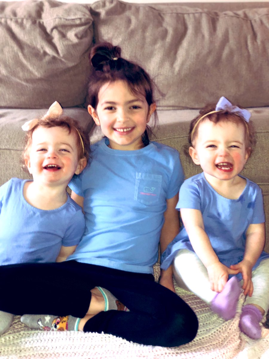 MrsStetsonsCrew's tweet photo. Twinning with Stella today! 💙💙 Then my real twins are matching, too! 💙💙
@SycamoreECLC  #SycamoreHasSpirit #AutismAwareness #HazletRaisesAutismAwareness #WorldAutismAwarenessDay https://t.co/bWeHdWexTw