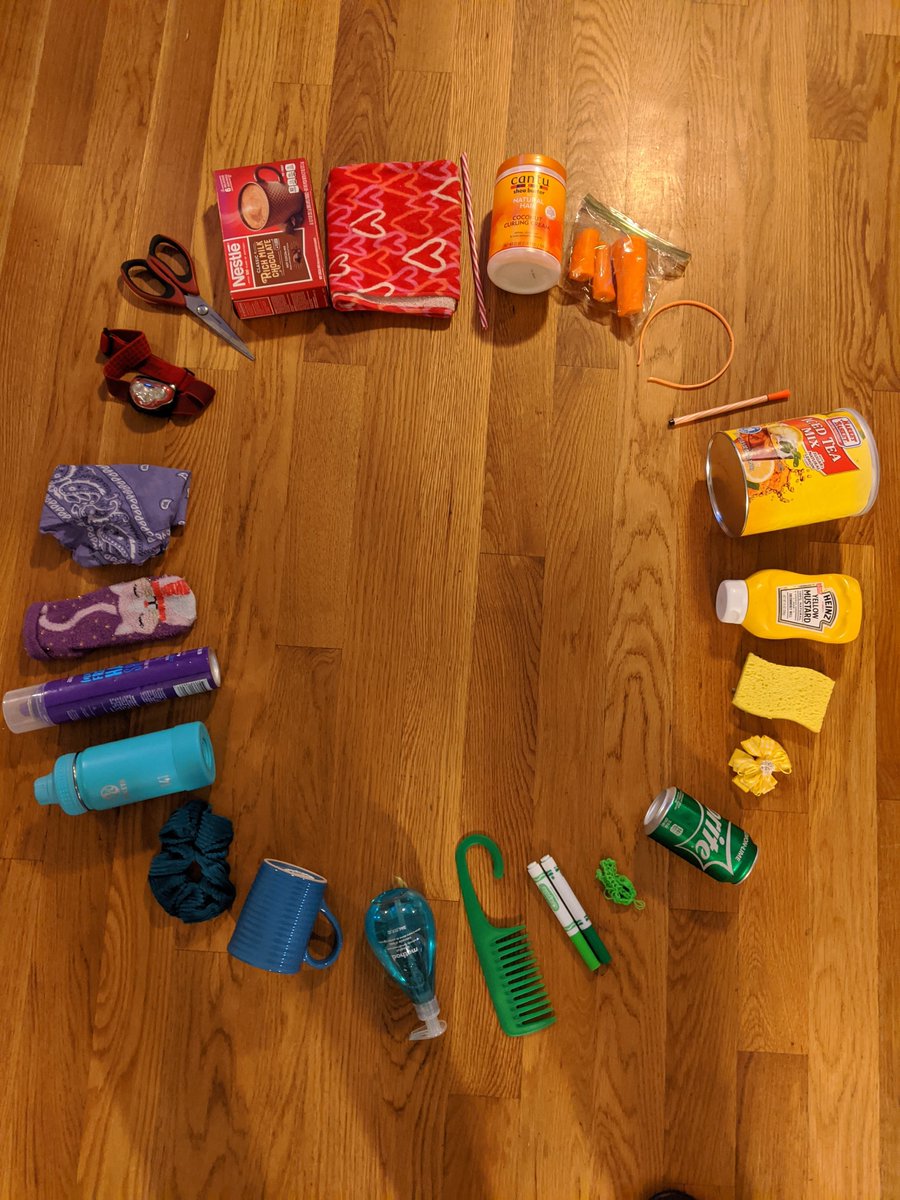 West students have been making some awesome found object color wheels! #WTAspirit #WPSspirit #WildcatCIRCLE