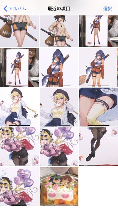 は〜今回の衣装みんなかわいい
みんな描きたい 