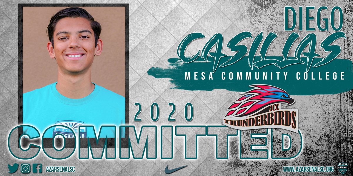 Congratulations to 2020 Graduate <a href="/Diego_Casillas5/">Diego Casillas DC5</a> Diego Casillas from <a href="/RMAthletics/">Red Mtn Athletics</a> <a href="/RMBoysSoccer/">Red Mtn Boys Soccer</a> on his commitment to <a href="/mesaccsoccer/">MCC Men’s Soccer</a>!

#pathway2college
#pathway2life
#bleedTEAL