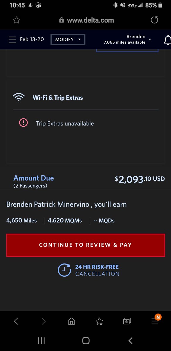 Do better <a href="/Delta/">Delta</a> $900 more to rebook a canceled flight that was already paid for in $$/sky bonus miles.