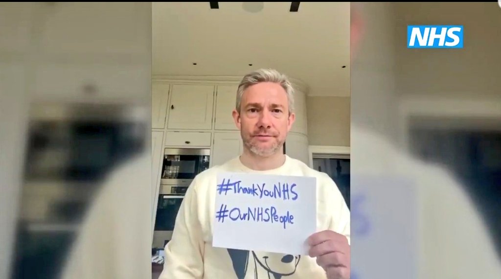 Good to see Martin in the #ThankYouNHS video
