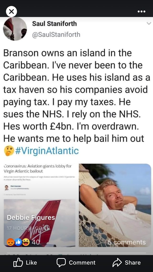 ethical business tweet media