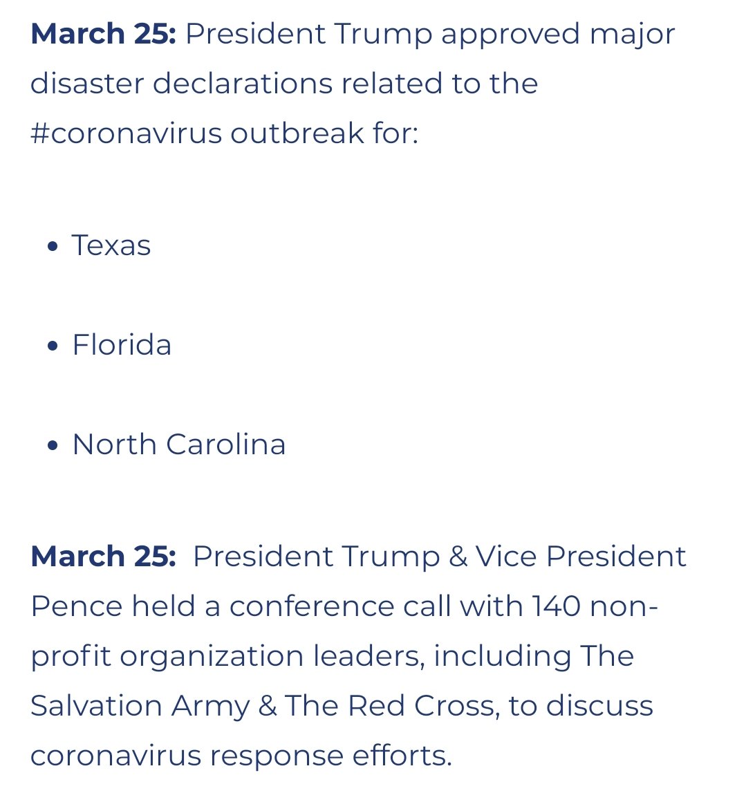 You may be wondering why I decided to screenshot all of his efforts?It's because most people refuse to read an article. Pelosi is currently working on another investigation against this President regarding his response. We can't allow her to rewrite history again.(9/12)