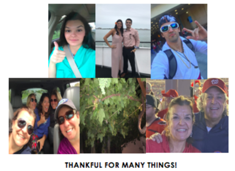 Mrs. Livak is thankful for many things!