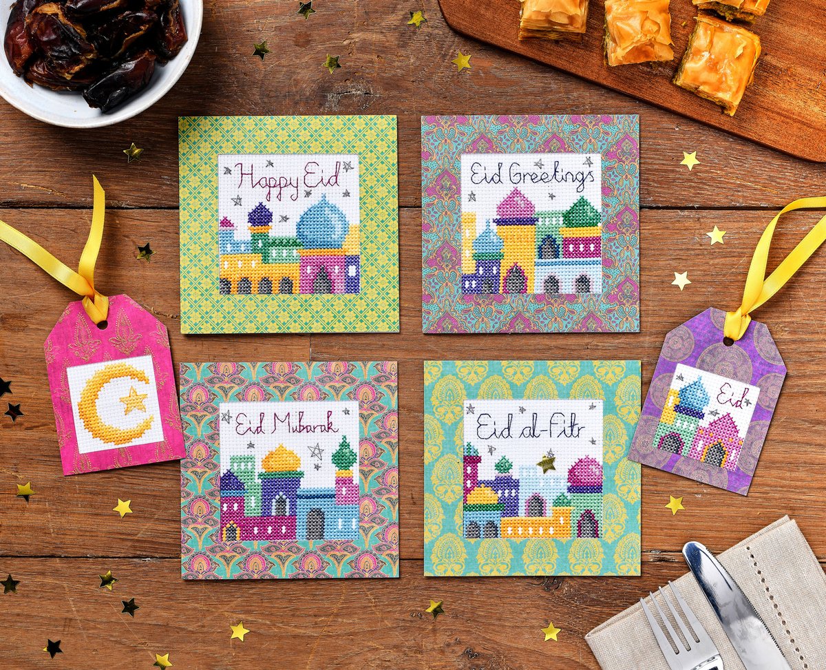 Send blessings to your friends and family this Eid al-Fitr with Heather Nugent's beautiful cityscape cards and tags! Find the charts inside our current issue, 267, which you can order from buysubscriptions.com or magsdirect.co.uk xx