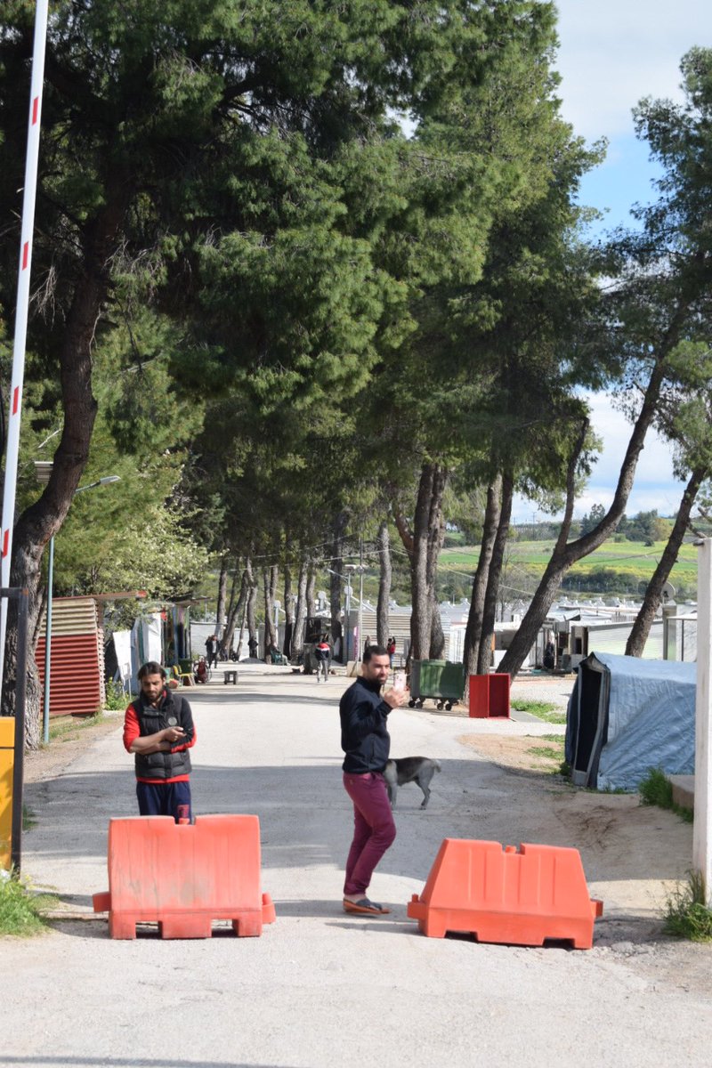 YAnyfantis's tweet photo. Pictures from Ritsona #Refugee camp, home to 2,800 people. 23 #COVID19 cases have been reported today and 63 #Refugees were tested. #COVID19Pandemic https://t.co/qisQcMkudo