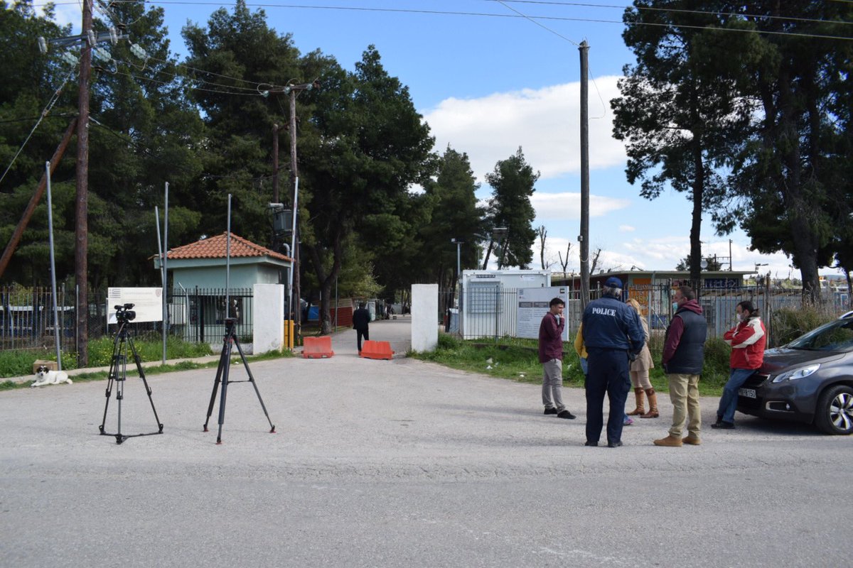 YAnyfantis's tweet photo. Pictures from Ritsona #Refugee camp, home to 2,800 people. 23 #COVID19 cases have been reported today and 63 #Refugees were tested. #COVID19Pandemic https://t.co/qisQcMkudo