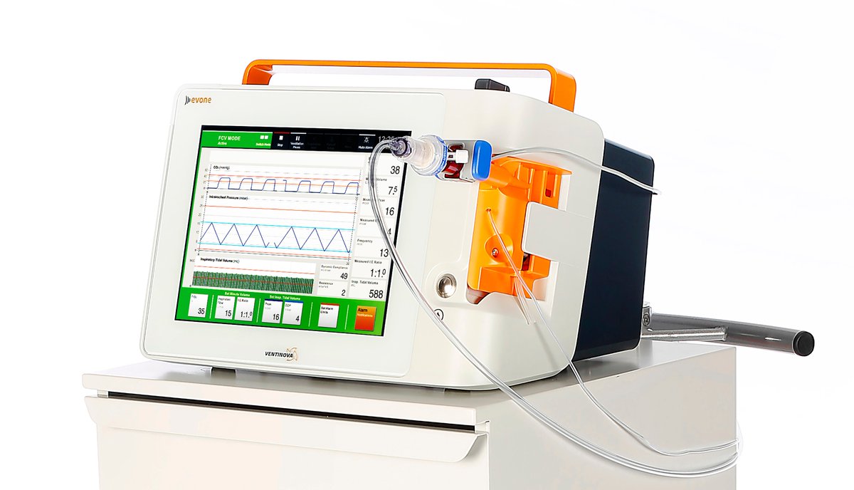 Mooi nieuws vandaag! Ventinova ontving een substantiële order van VWS voor de levering van Evone®. De beademingsapparaten gaan ingezet worden om kritieke COVID-19 patiënten te beademen. 
Evone®is uitgerust met de gepatenteerde FCV® techniek. 
tinyurl.com/v682pf7