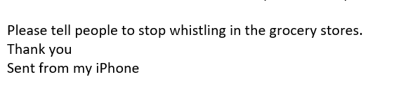 I appreciate when people send in hard hitting news tips ....