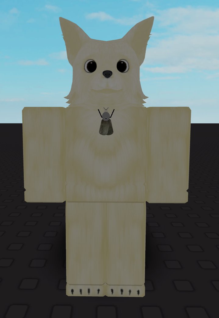 Vaccinated Proto On Twitter The Clothing Matches The Head It Just Looked Off In The Bright Light Like Roblox Has It In The Avatar Editor This Is Middle Ground Light - artic fox roblox