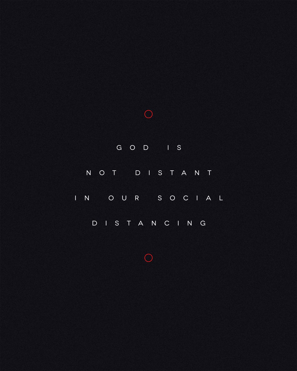 REMINDER: We might feel alone and isolated, but God is with us wherever we are. #YouAreNotAlone