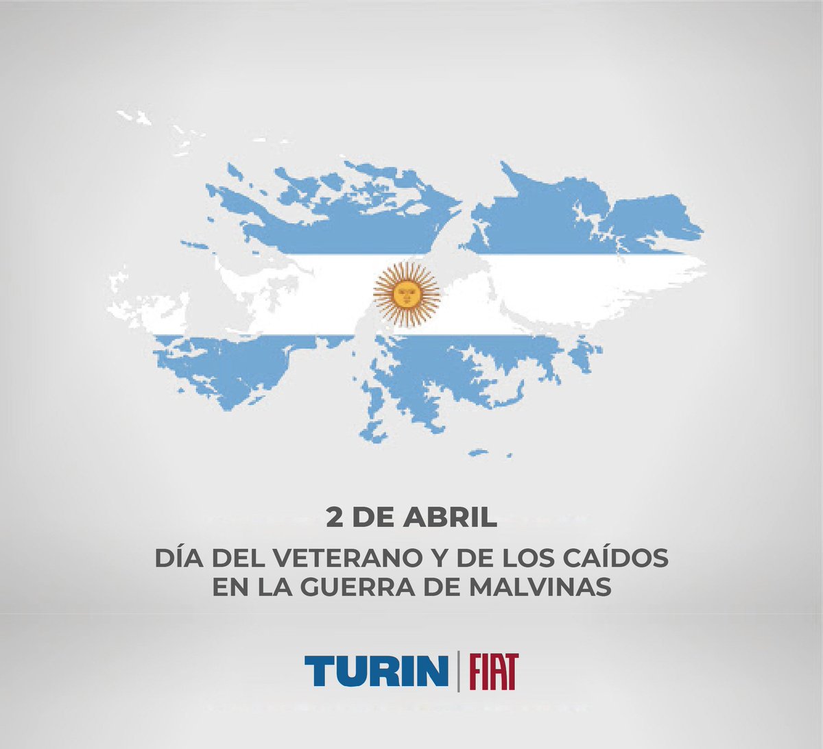 TurinFiat's tweet photo. Orgullo, respeto y honor a nuestros héroes caídos y ex combatientes. 🇦🇷

#2deabril #malvinasargentinas🇦🇷 #díadelveterano https://t.co/18l48opcdF