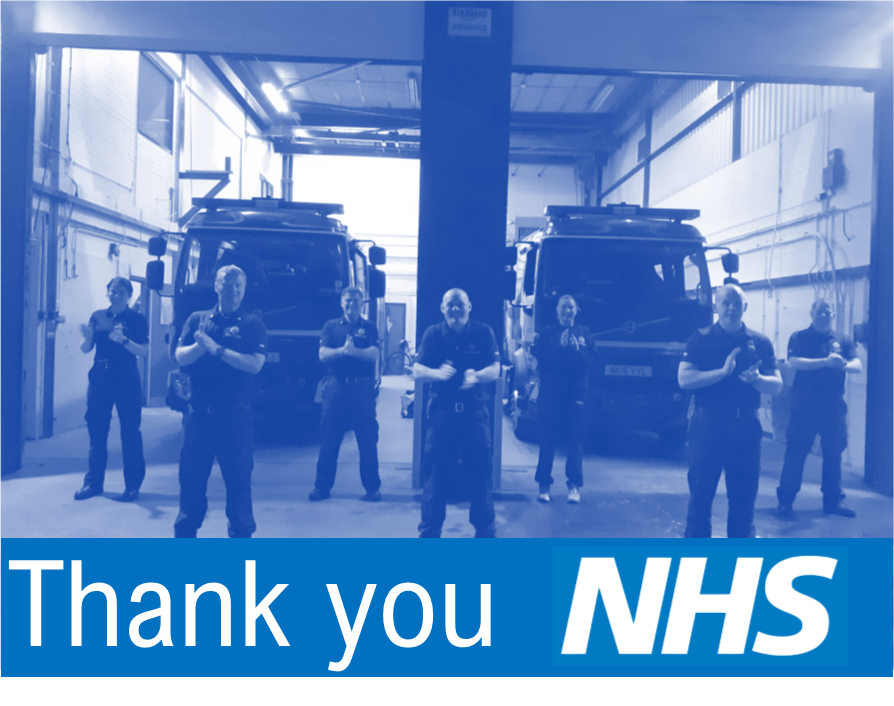 CDDFRS's tweet photo. Tonight County Durham &amp; Darlington❤️came out in force to clap 👏 for our NHS, key workers, &amp; everyone helping to fight #COVID19 We could not be prouder to share the frontline with you❤️Same time next week? #ThankYouNHS #ClapForOurCarers #ClapForNHS #StayHomeSaveLives #999Family https://t.co/i1CVaLohN8