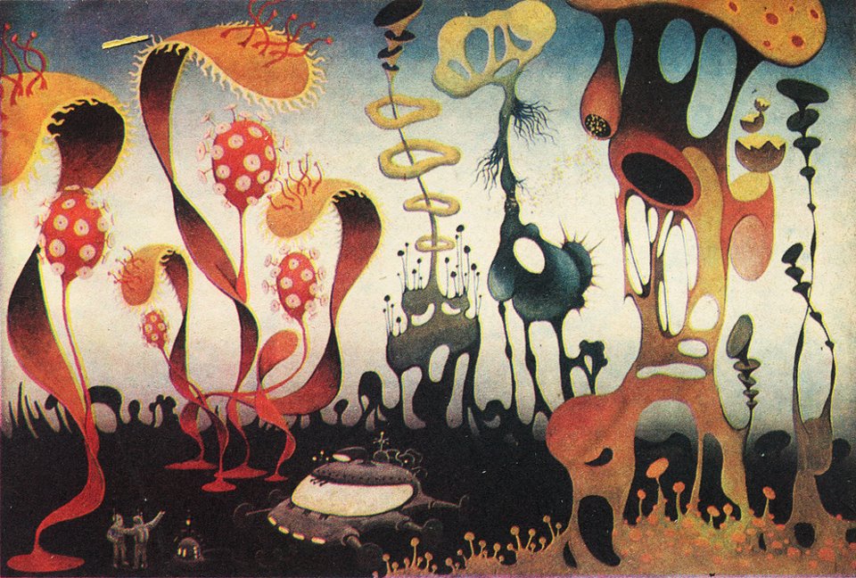 Nikolay Nedbaylo, Garden of Solaris, USSR, 1973