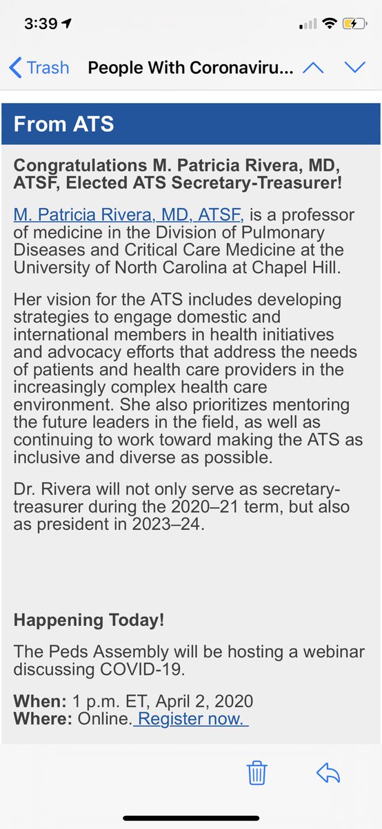 Ben DeMarco, MD (@bendemarcomd1) on Twitter photo Congrats to <a href="/MPatriciaRivera/">M. Patricia Rivera</a>, who myself and so many others at <a href="/UNC_SOM/">UNC School of Medicine</a> & IM residency have been lucky to learn from (re: both CT films AND fashion) Congrats to <a href="/MPatriciaRivera/">M. Patricia Rivera</a>, who myself and so many others at <a href="/UNC_SOM/">UNC School of Medicine</a> & IM residency have been lucky to learn from (re: both CT films AND fashion)