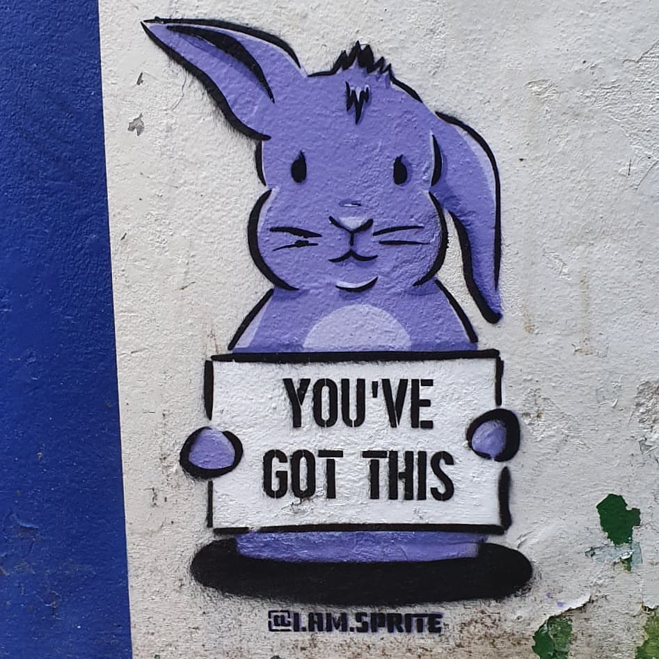 StreetArtChat's tweet photo. We all need positive messages like these more than ever!
Thank you to street artist Sprite for the inspiration!

>> https://t.co/y3cuj42q0S

#StreetArtChat #ThursdayThoughts #ThankfulThursday https://t.co/opwDB3AIgi