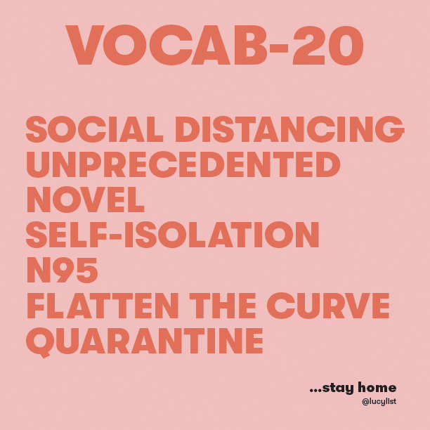 LucyList's tweet image. Feels like all i hear lately. hoping to tune more of this out in the coming days/weeks.