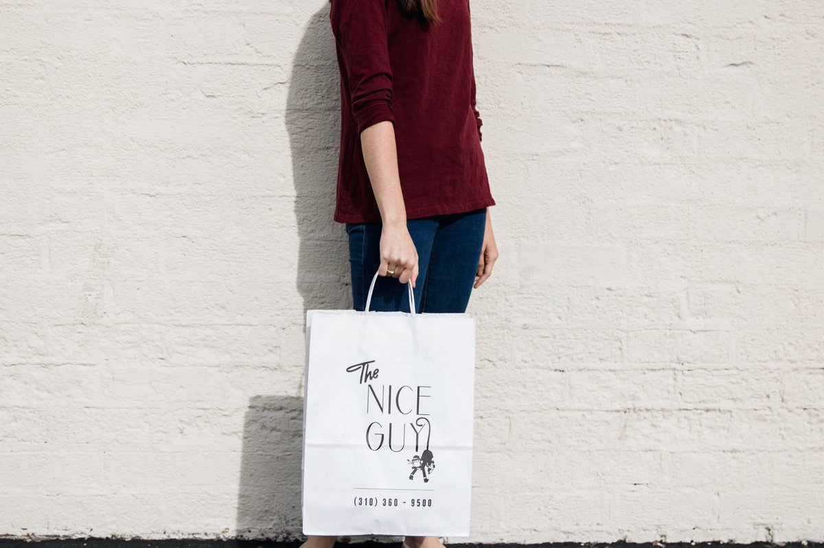 Bring home a nice guy. | We’re offering curbside pickup or FREE delivery with <a href="/Postmates/">Postmates</a>. Order now! #TheNiceGuy