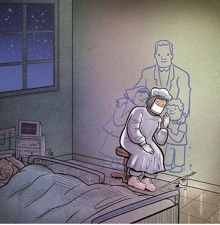 Siz şimdi sıcacık yataklarınıza girerken dünyanın herhangi bir yerindeki herhangi bir hastanesinde #Corona ile mücadele eden kahraman sağlıkçılar vardır unutmayın...
#SağlıkcılarınıAlkısla 
#vaka18135