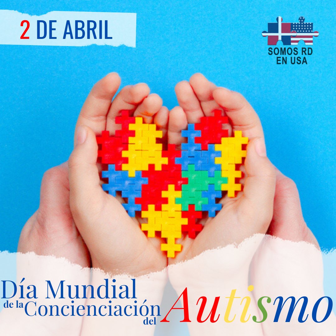 somosrdenusa's tweet image. #DÍAMUNDIALDELACONCIENCIACIÓNDELAUTISMO 🧩 El propósito de éste día es promover, proteger y asegurar una herramienta para una sociedad inclusiva que cuide de todos y garantizar que niños y adultos con autismo puedan llevar una vida plena y gratificante. #SomosRDenUSA