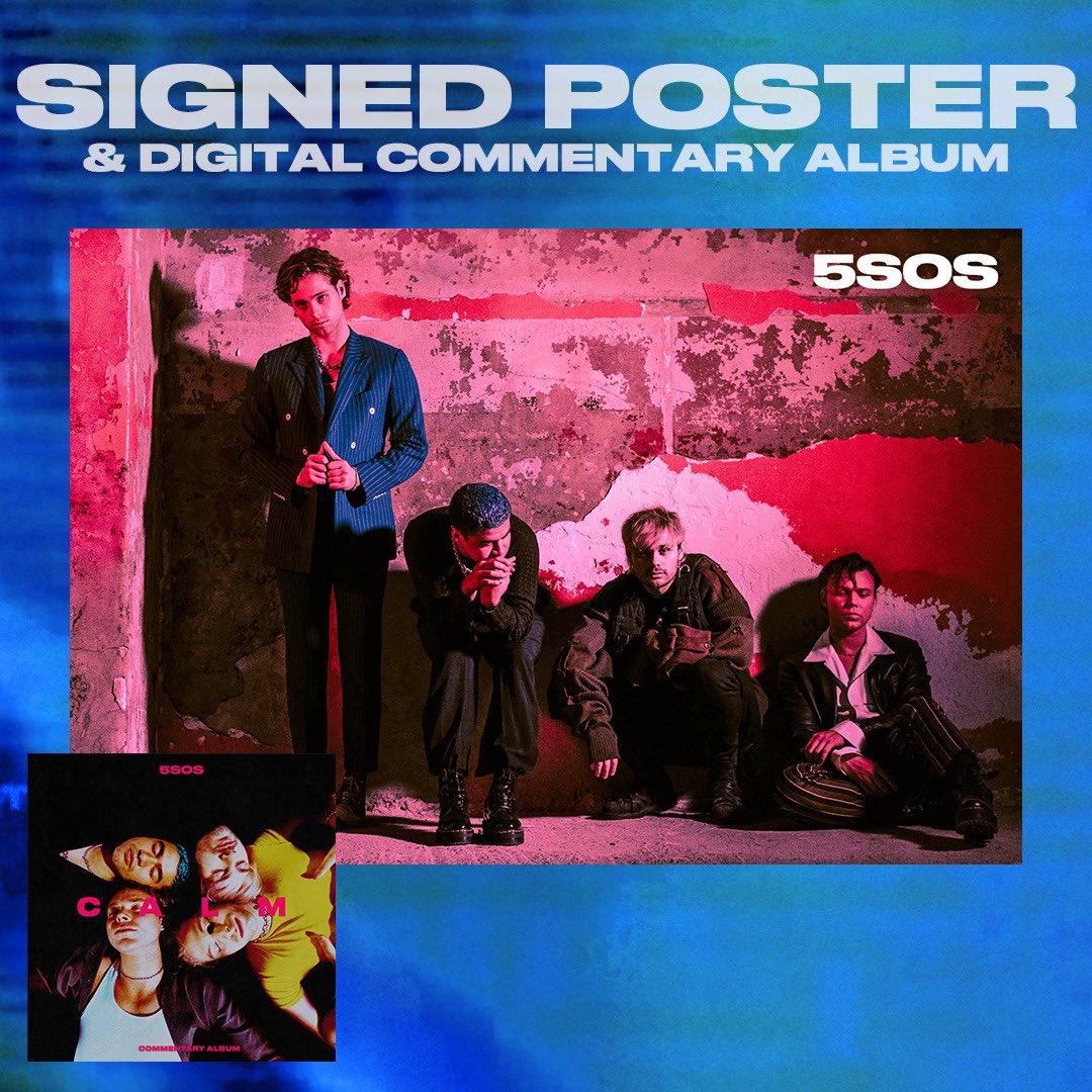 5 Seconds of Summer 5SOS SIGNED AUTOGRAPHED REPRINT 8X10 COLOR PHOTO POSTER TOUR 