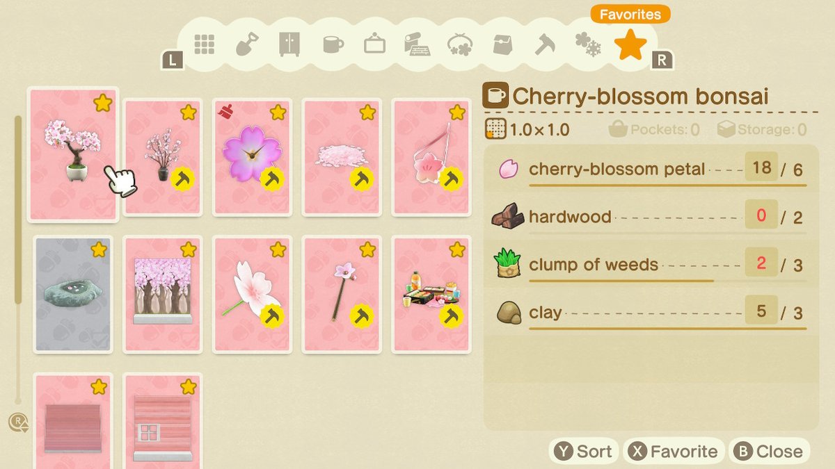 Since a few of my mutuals were curious, here is a little thread on how I obtained most of the sakura DIY recipes in one day!